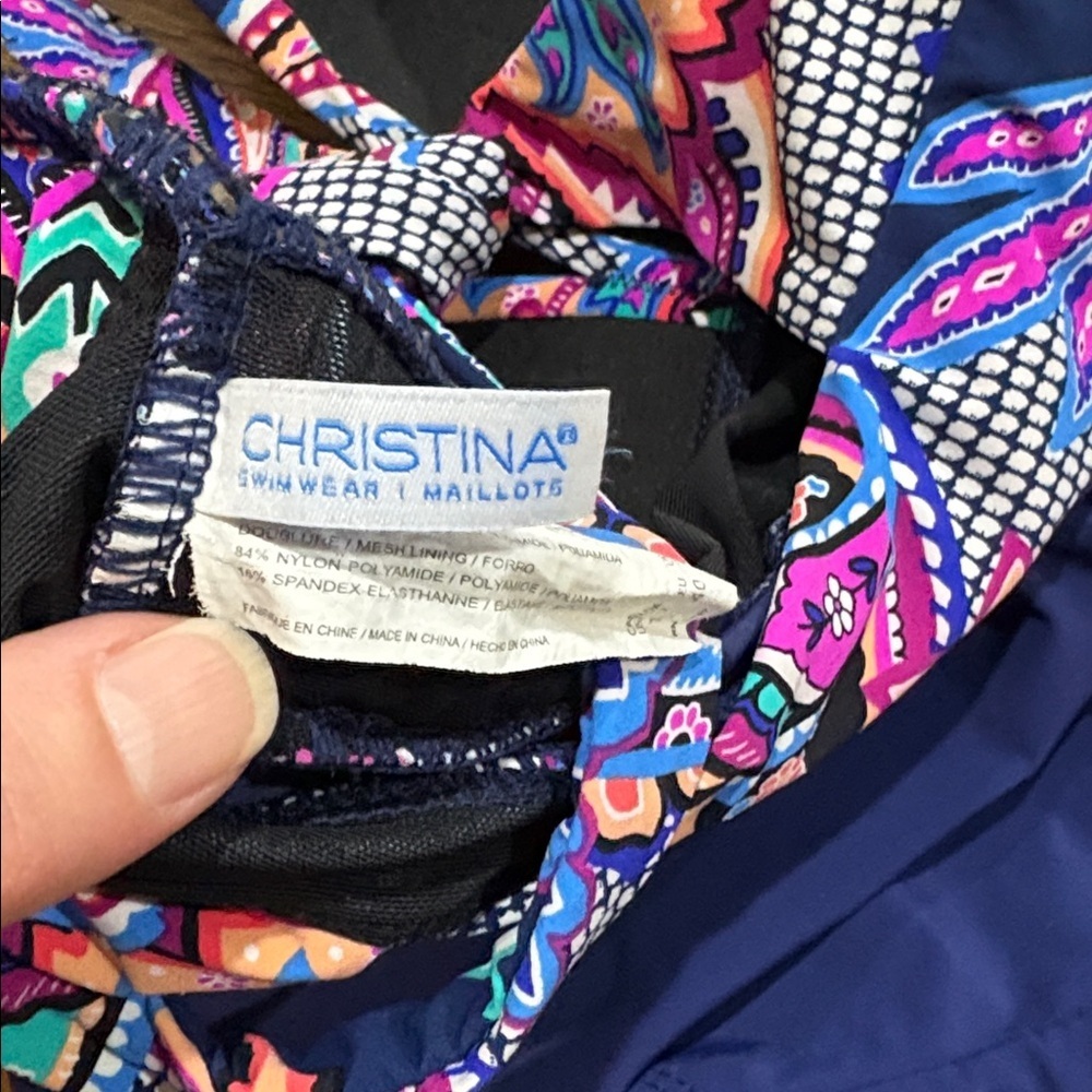 Christina swimsuit one piece size 10 - Picture 6 of 9